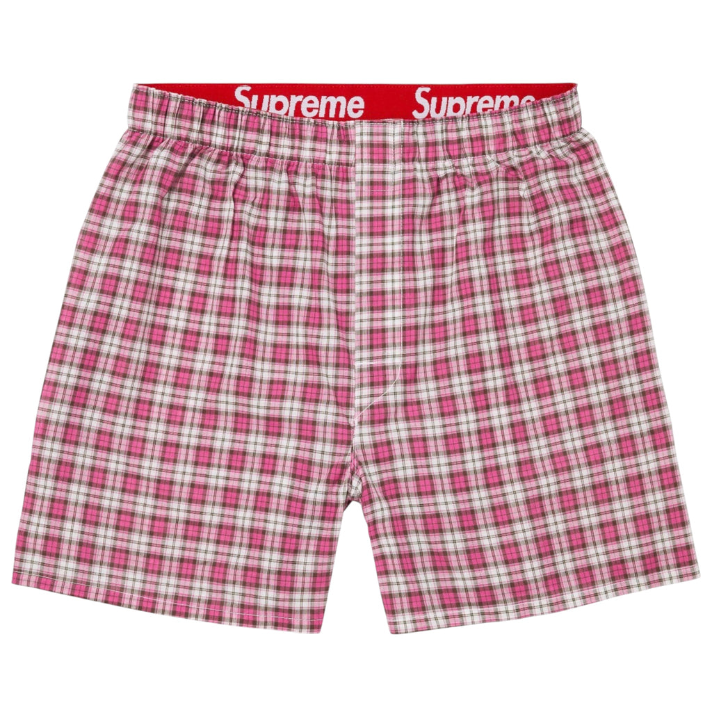 Supreme®/Hanes® Plaid Boxers (4 Pack)