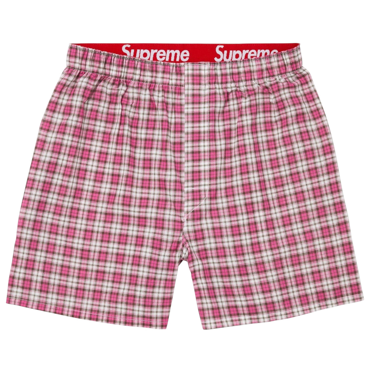 Supreme®/Hanes® Plaid Boxers (4 Pack)