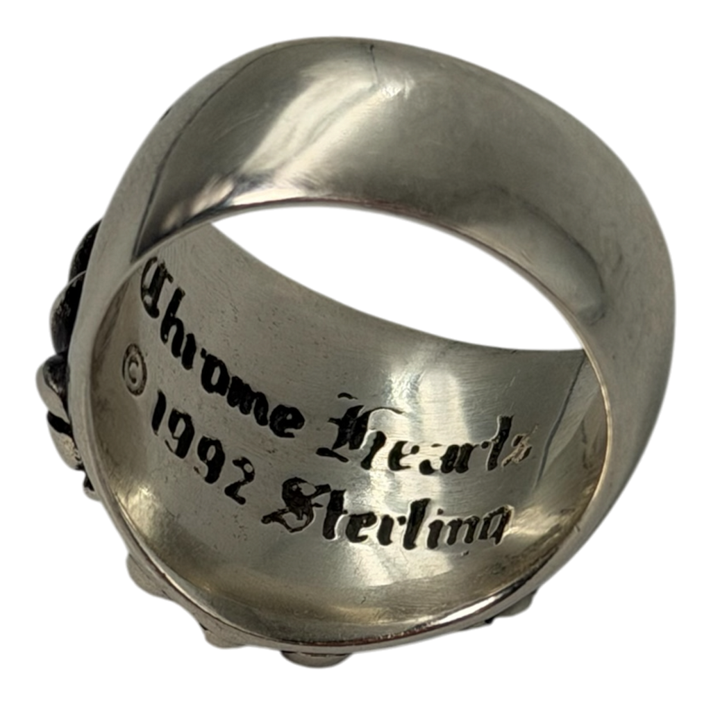 CHROME HEARTS KEEPER RING