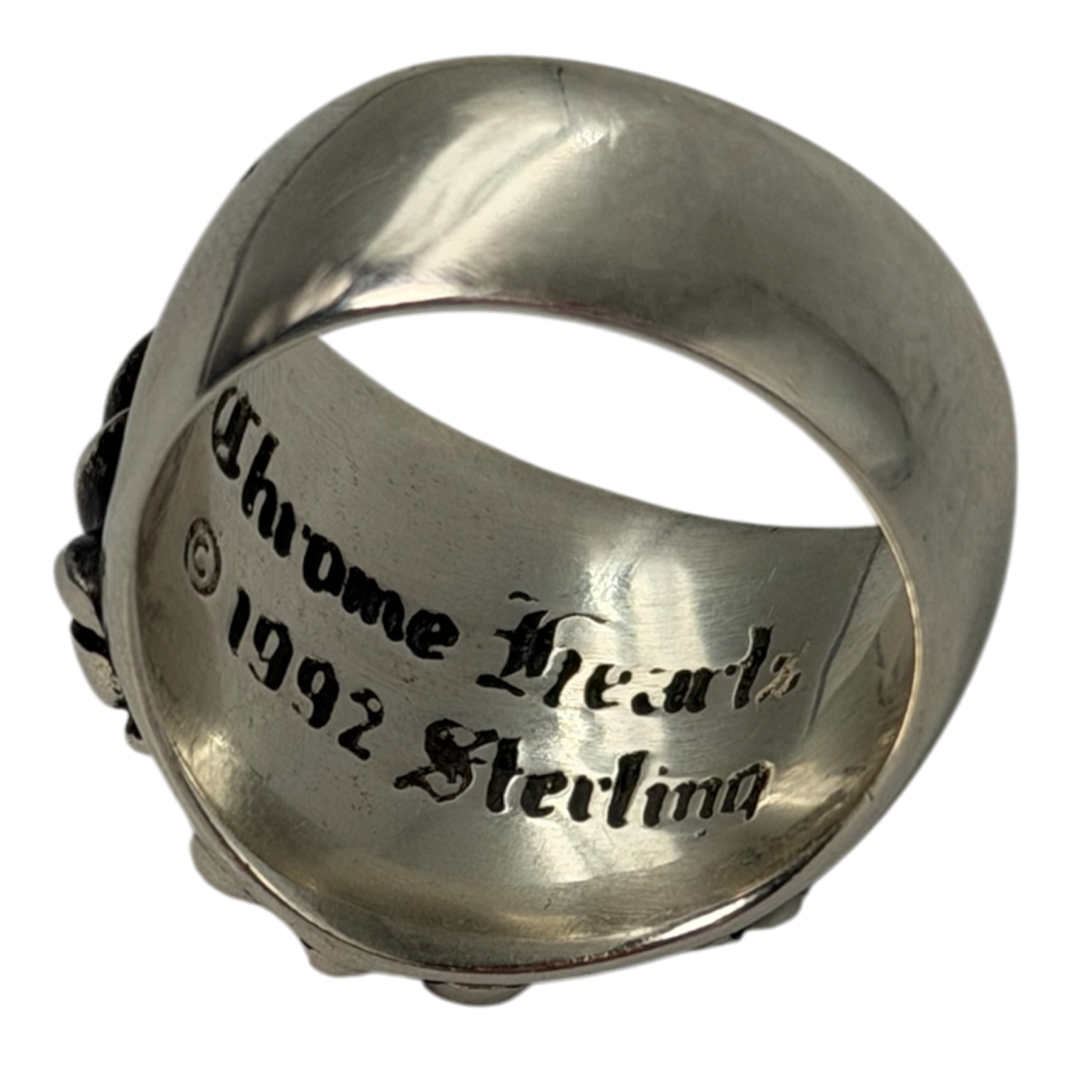CHROME HEARTS KEEPER RING