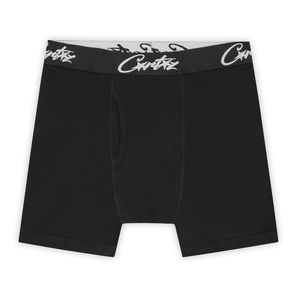 Corteiz Black Allstarz Boxer (3 Pack)