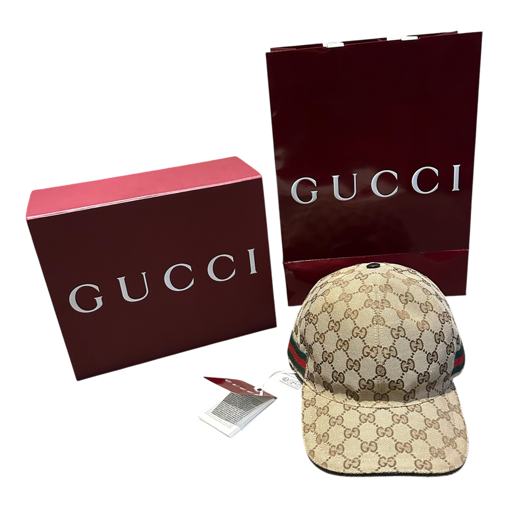 Gucci Baseball Hat With Web