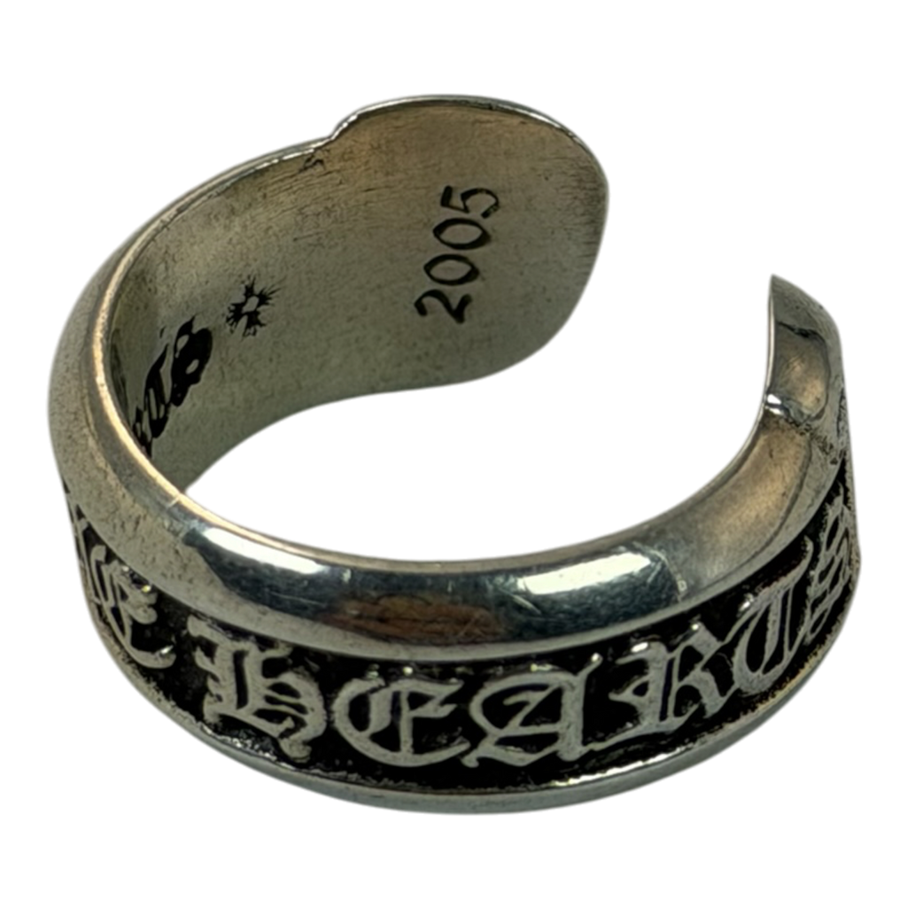 CHROME HEARTS Scroll Ring Size 8