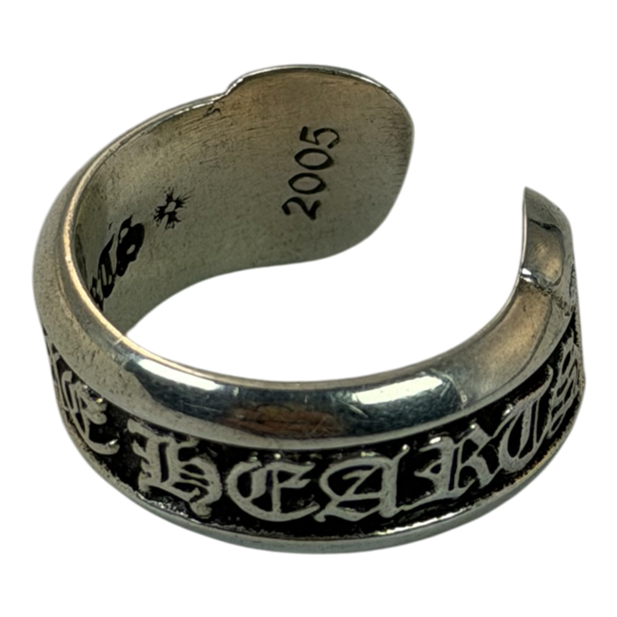 CHROME HEARTS Scroll Ring Size 8