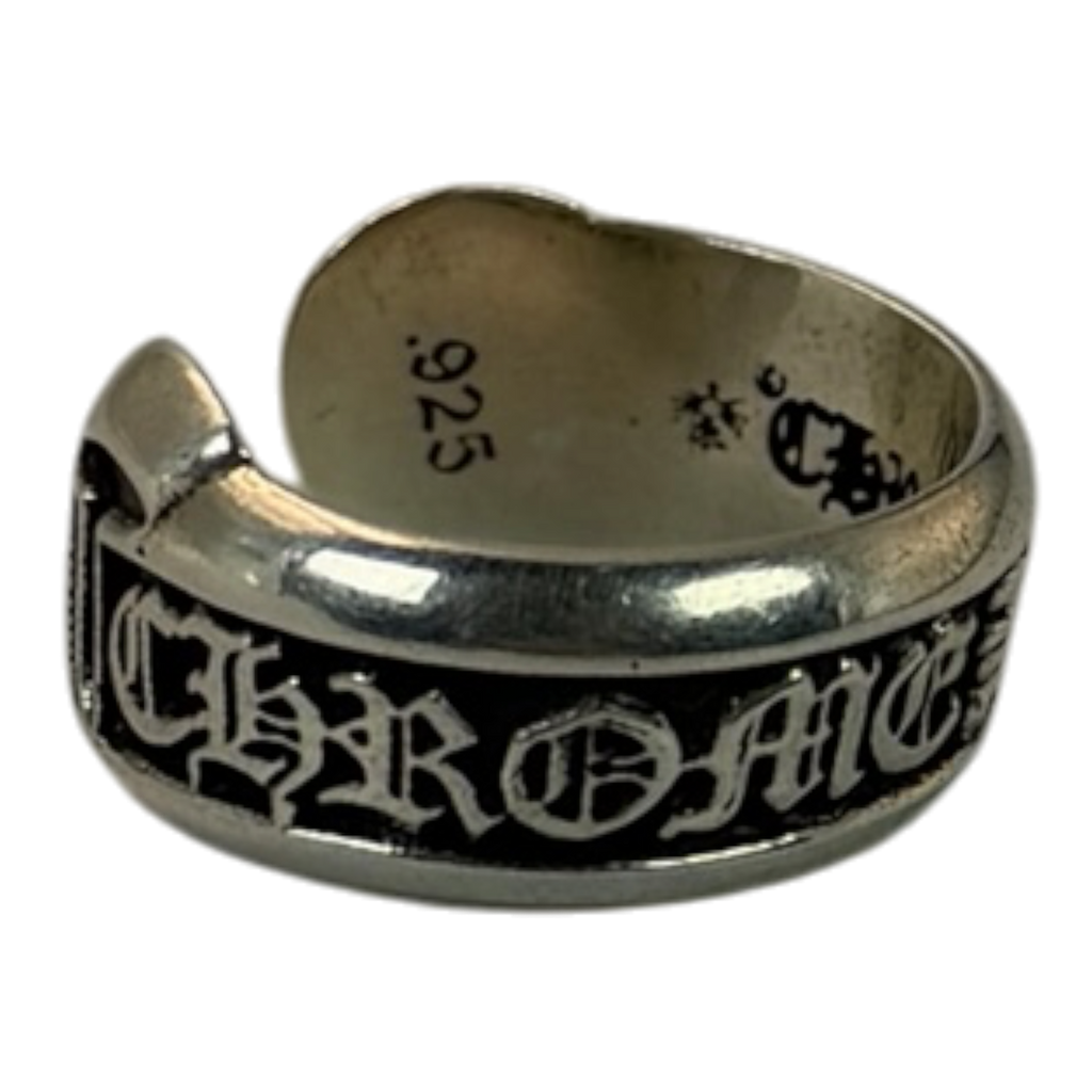 CHROME HEARTS Scroll Ring Size 8