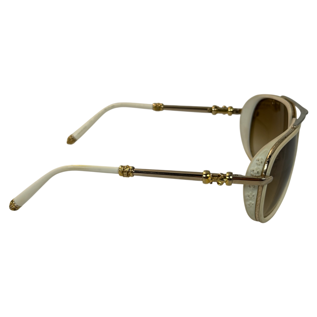 CHROME HEARTS JackWacker ll Aviator Sunglasses