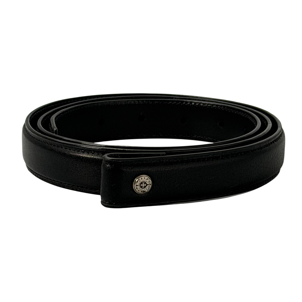 CHROME HEARTS STRAP LEATHER BELT