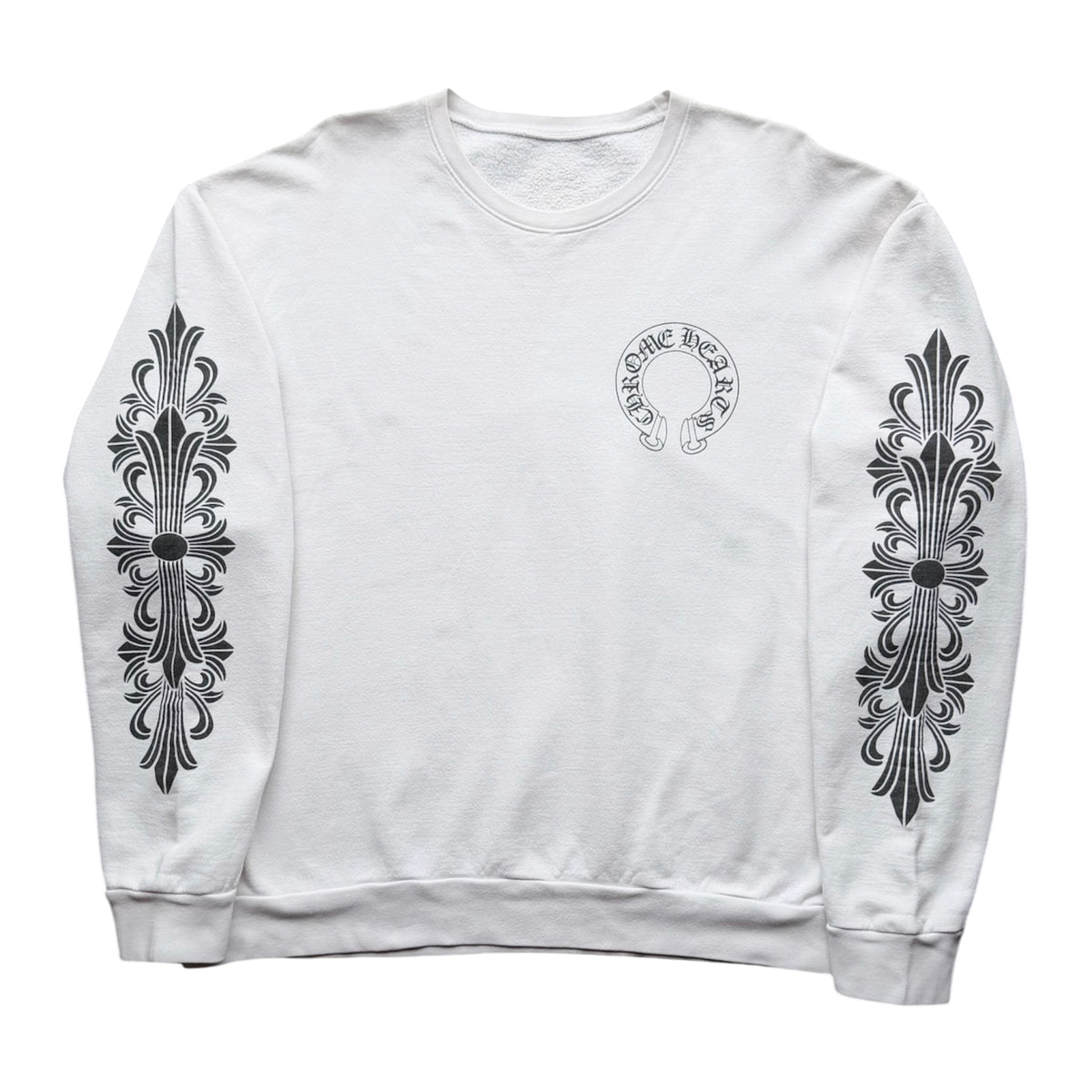 Chrome Hearts Floral Cross Crewneck