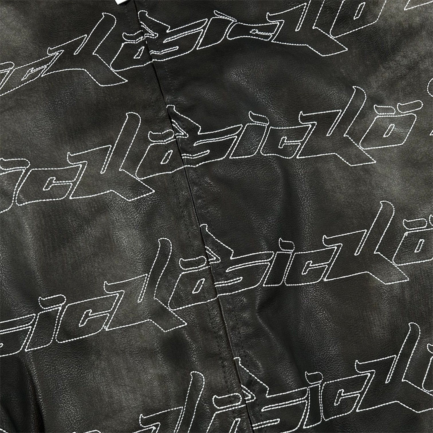 SÏCKO BORN FROM PAIN LEATHER BOMBER JACKET
