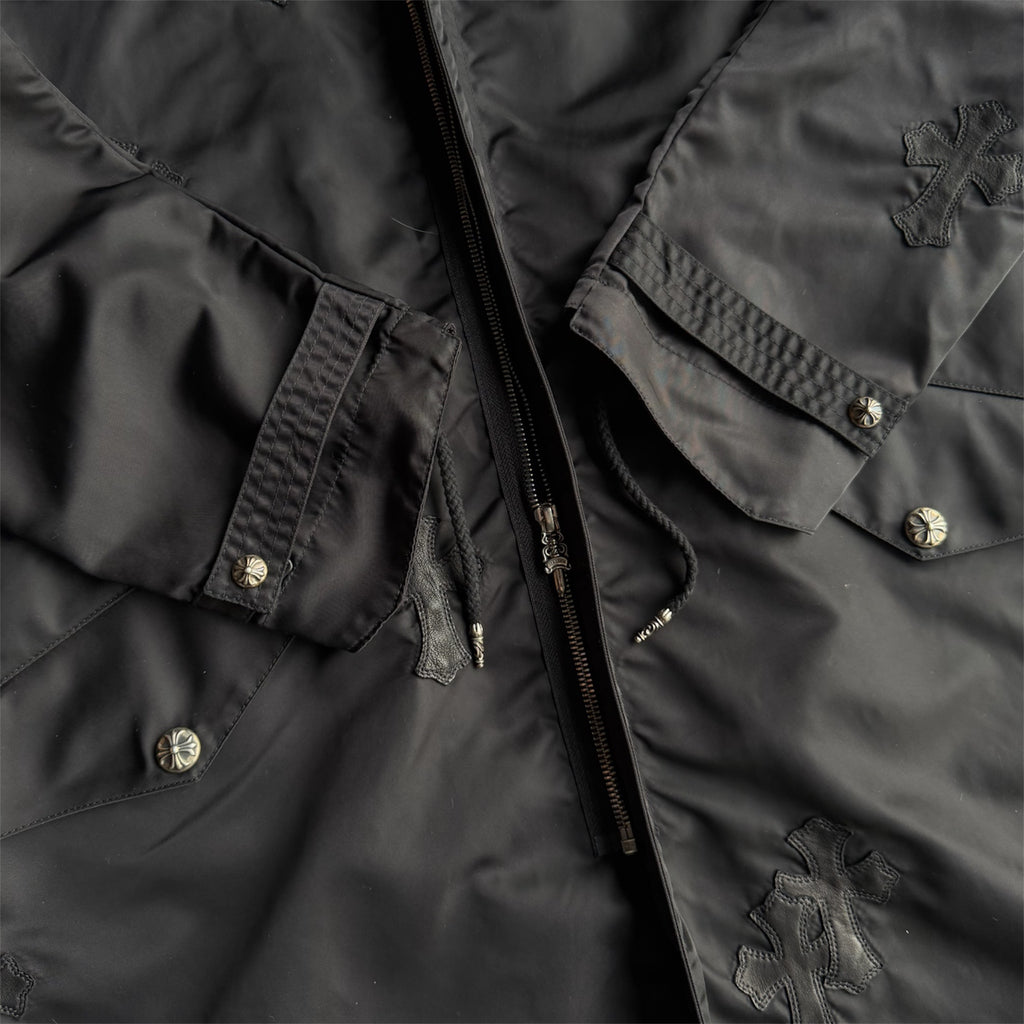 Chrome Hearts Nylon Jacket 21 Cross Patch