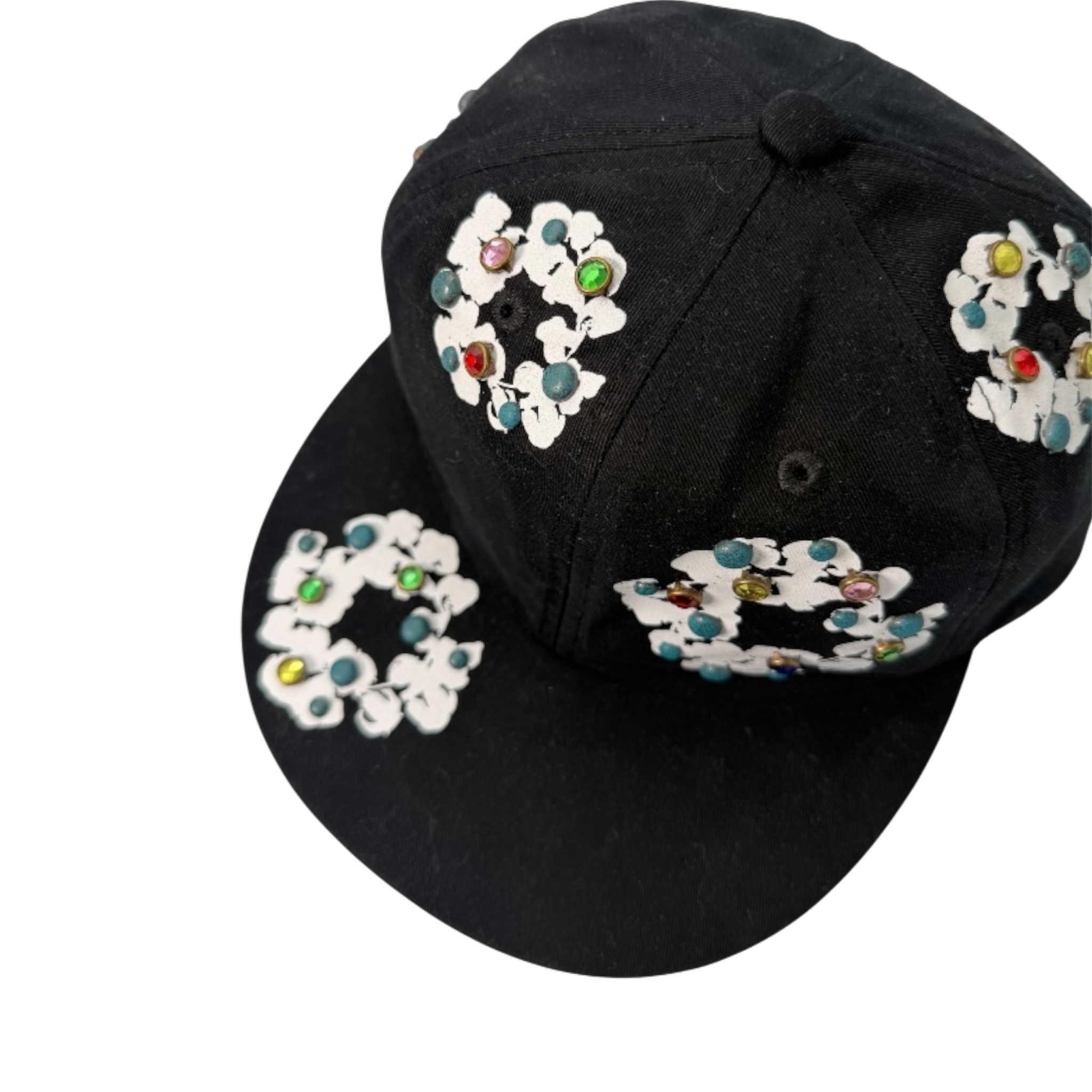 DENIM TEARS RHINESTONE CAP