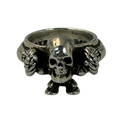 CHROME HEARTS Fotti Harris Teeter Cable Ring Size 8.5