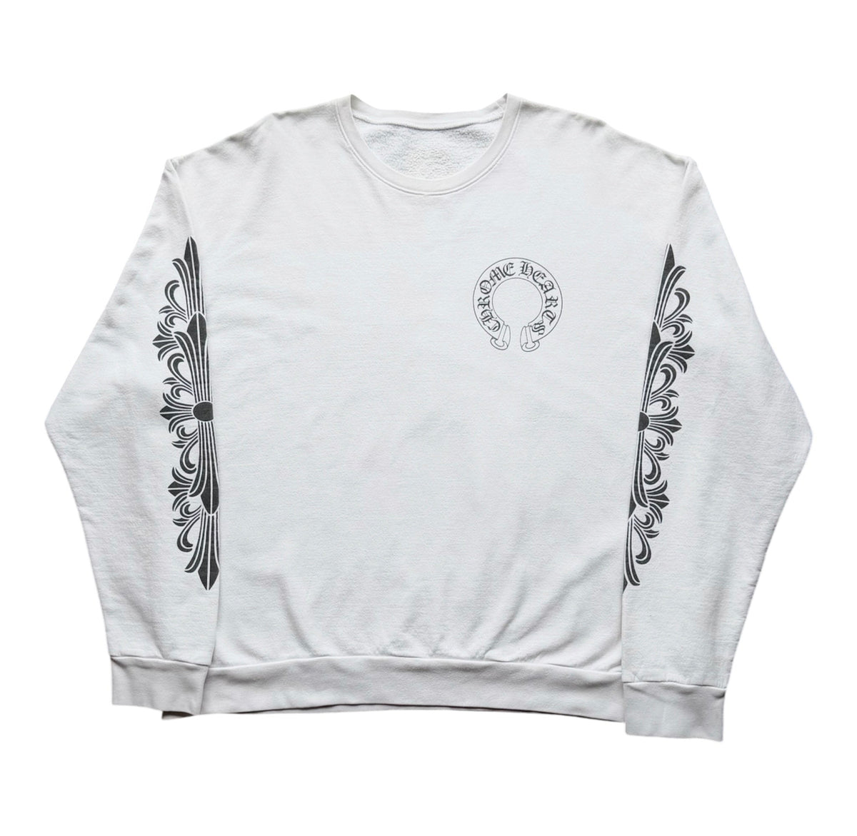 Chrome Hearts Floral Cross Crewneck