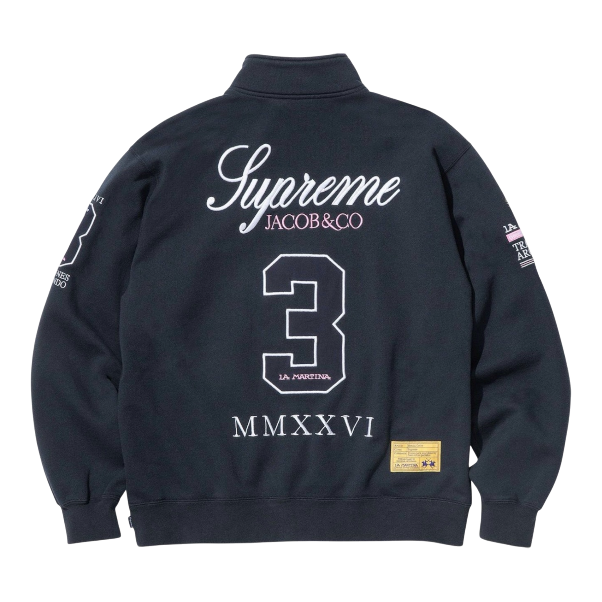 Supreme®/La Martina/Jacob & Co Zip Up Sweatshirt