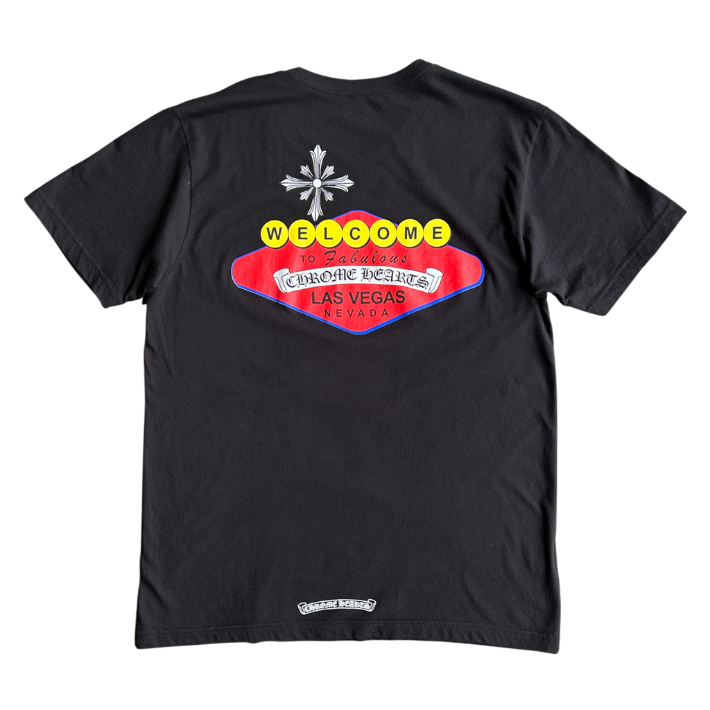 CHROME HEARTS Welcome Las Vegas T Shirt