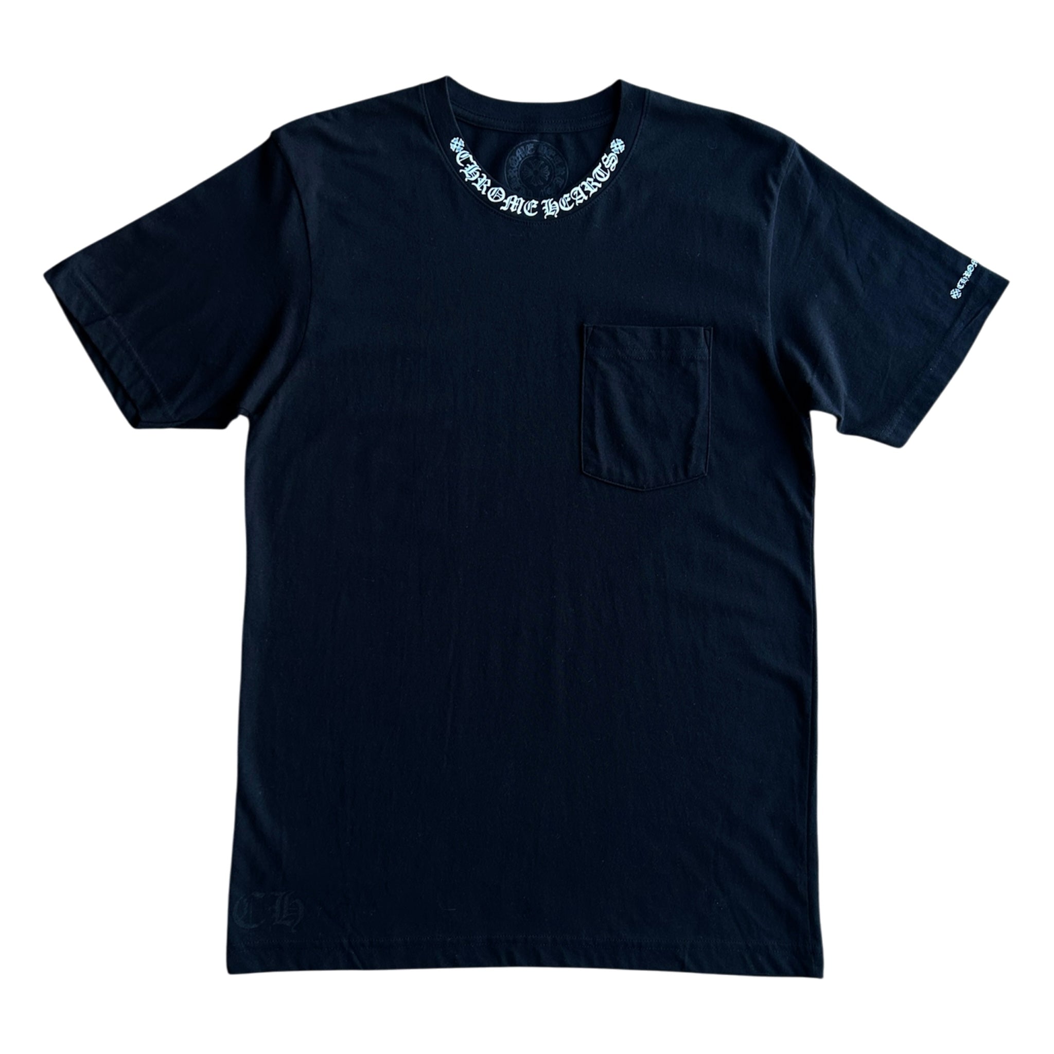 CHROME HEARTS Neck Logo T-Shirt