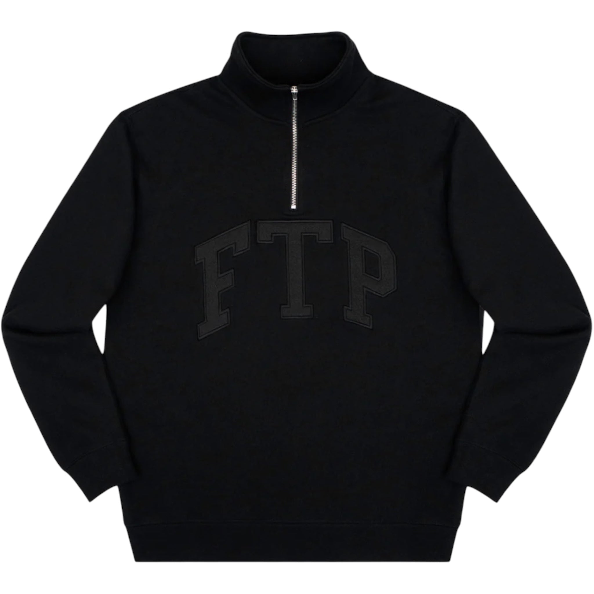 FTP ARCH QUARTER ZIP(BLACK)