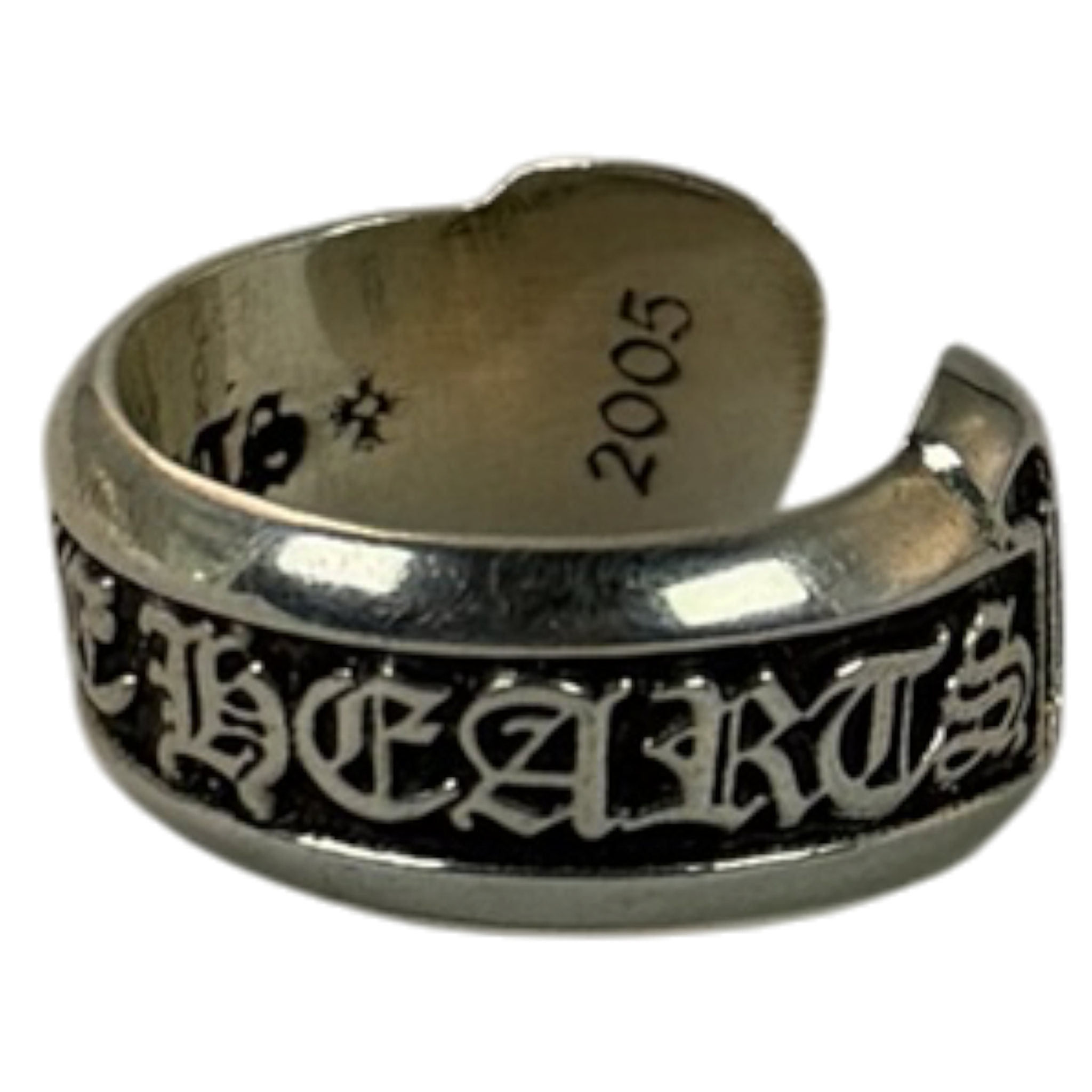CHROME HEARTS Scroll Ring Size 8