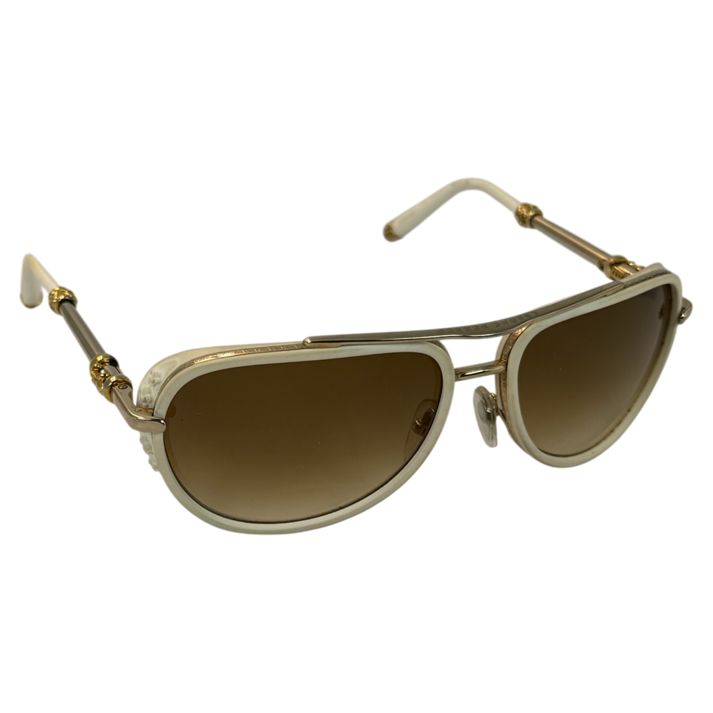 CHROME HEARTS JackWacker ll Aviator Sunglasses