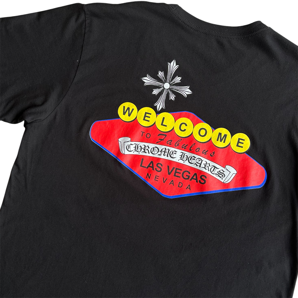CHROME HEARTS Welcome Las Vegas T Shirt