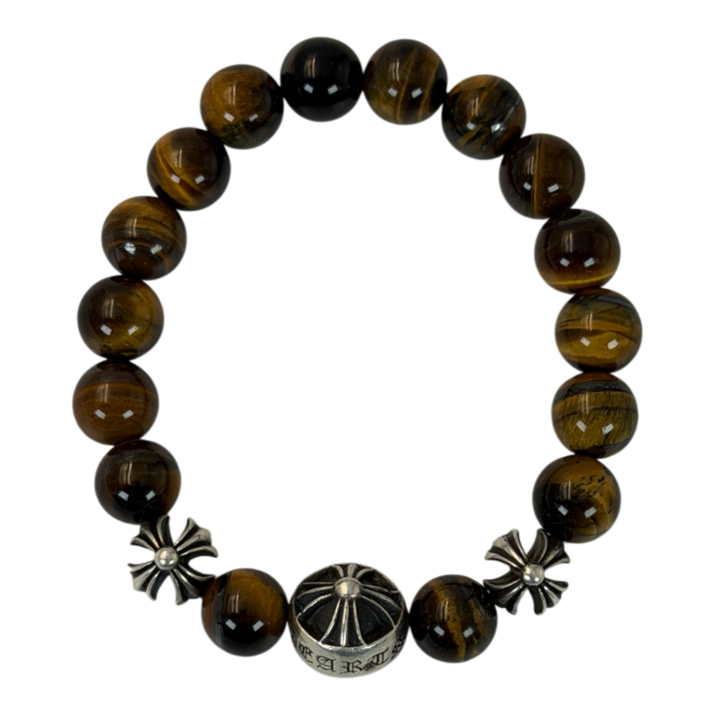 CHROME HEARTS Tyger Eye Bracelet Pearl