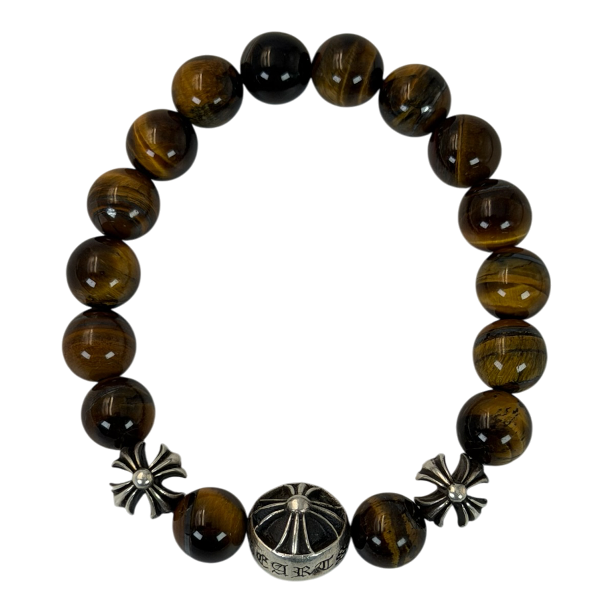 CHROME HEARTS Tyger Eye Bracelet Pearl