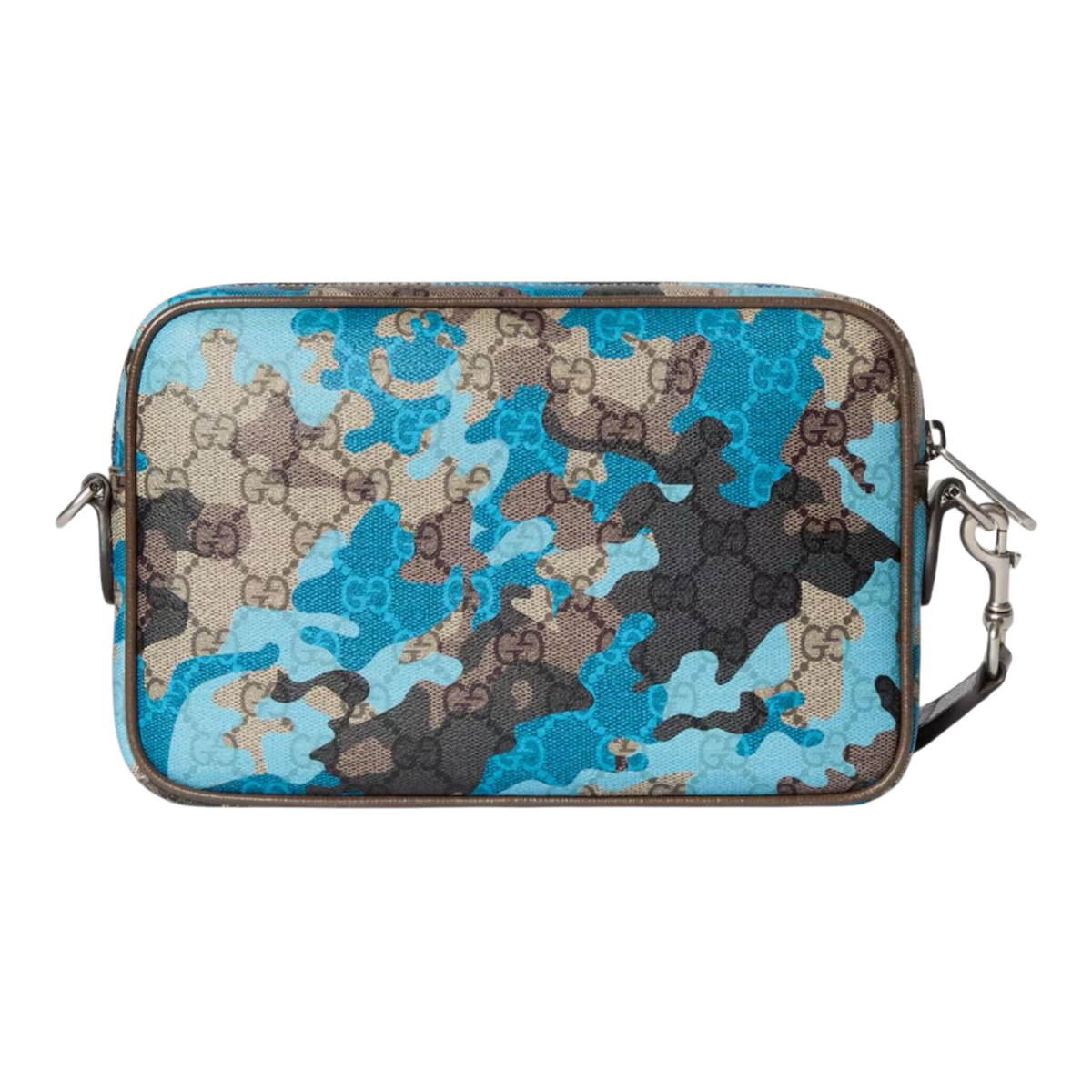 Gucci Crossbody Bag Brown Marbled GG Monogram Camouflage