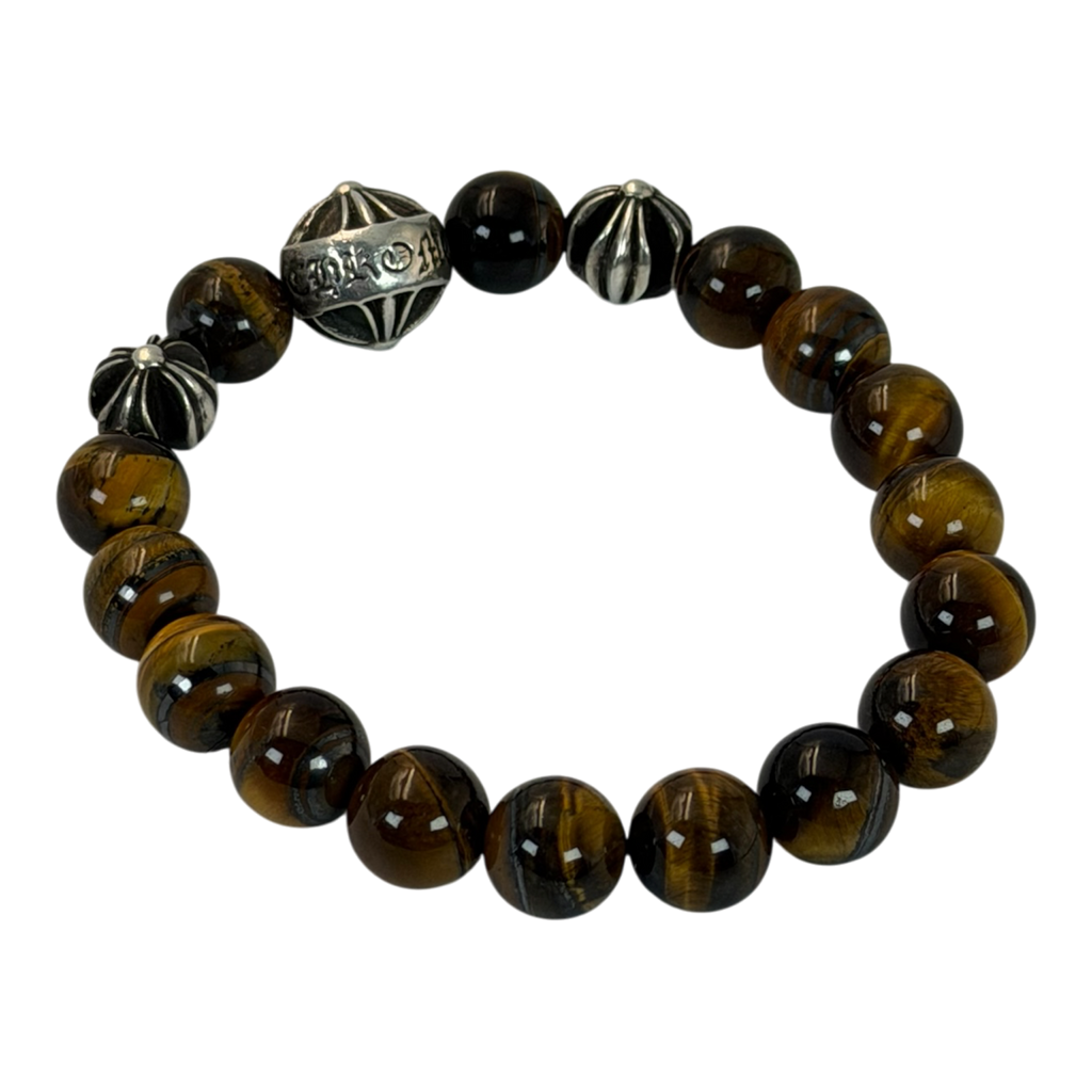 CHROME HEARTS Tyger Eye Bracelet Pearl