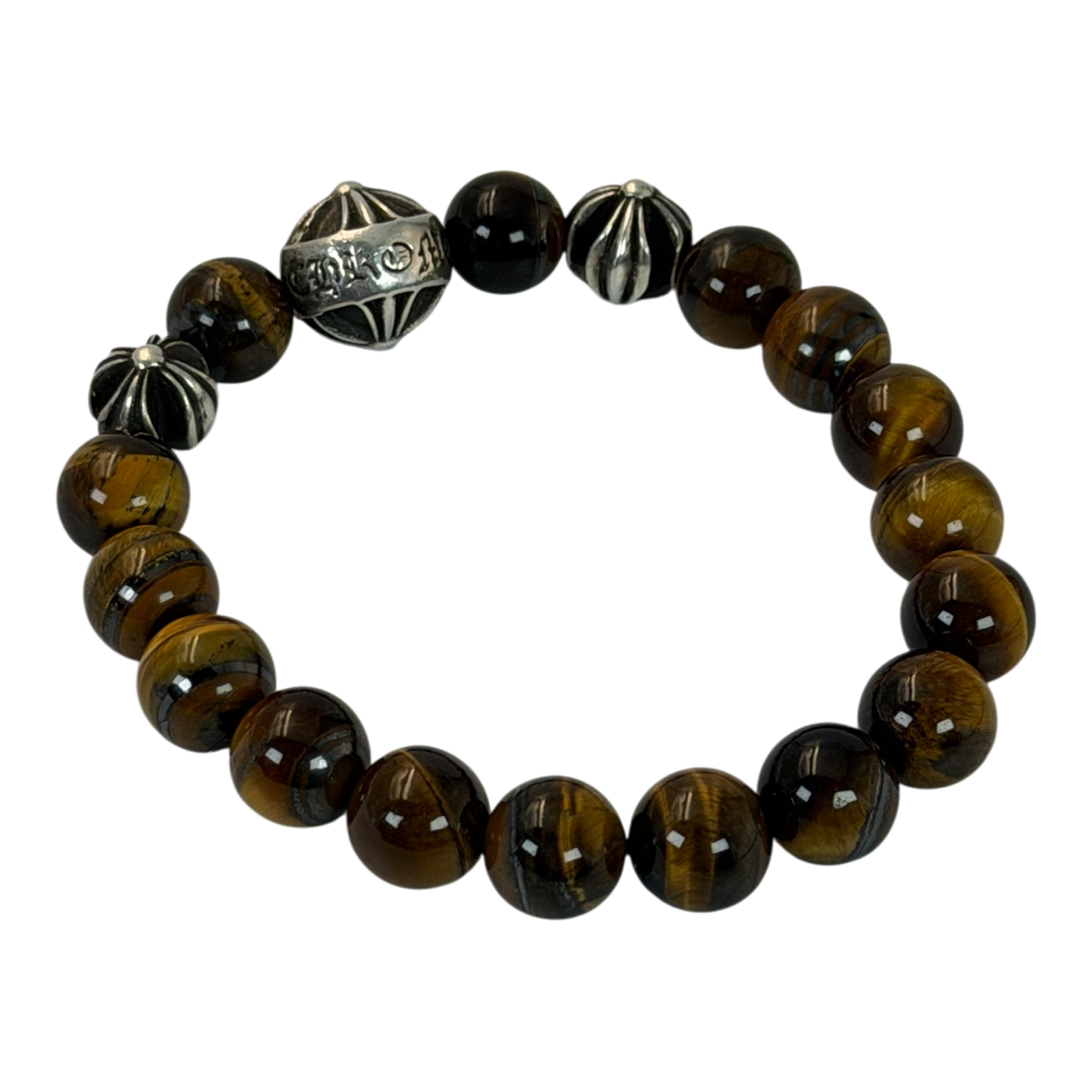 CHROME HEARTS Tyger Eye Bracelet Pearl