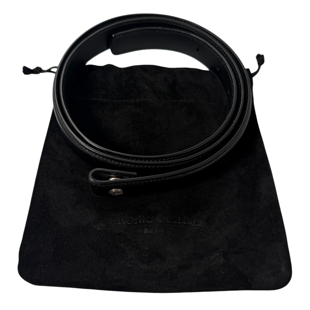 CHROME HEARTS STRAP LEATHER BELT