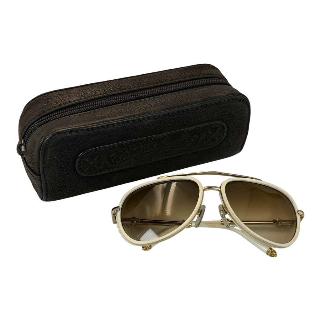 CHROME HEARTS JackWacker ll Aviator Sunglasses