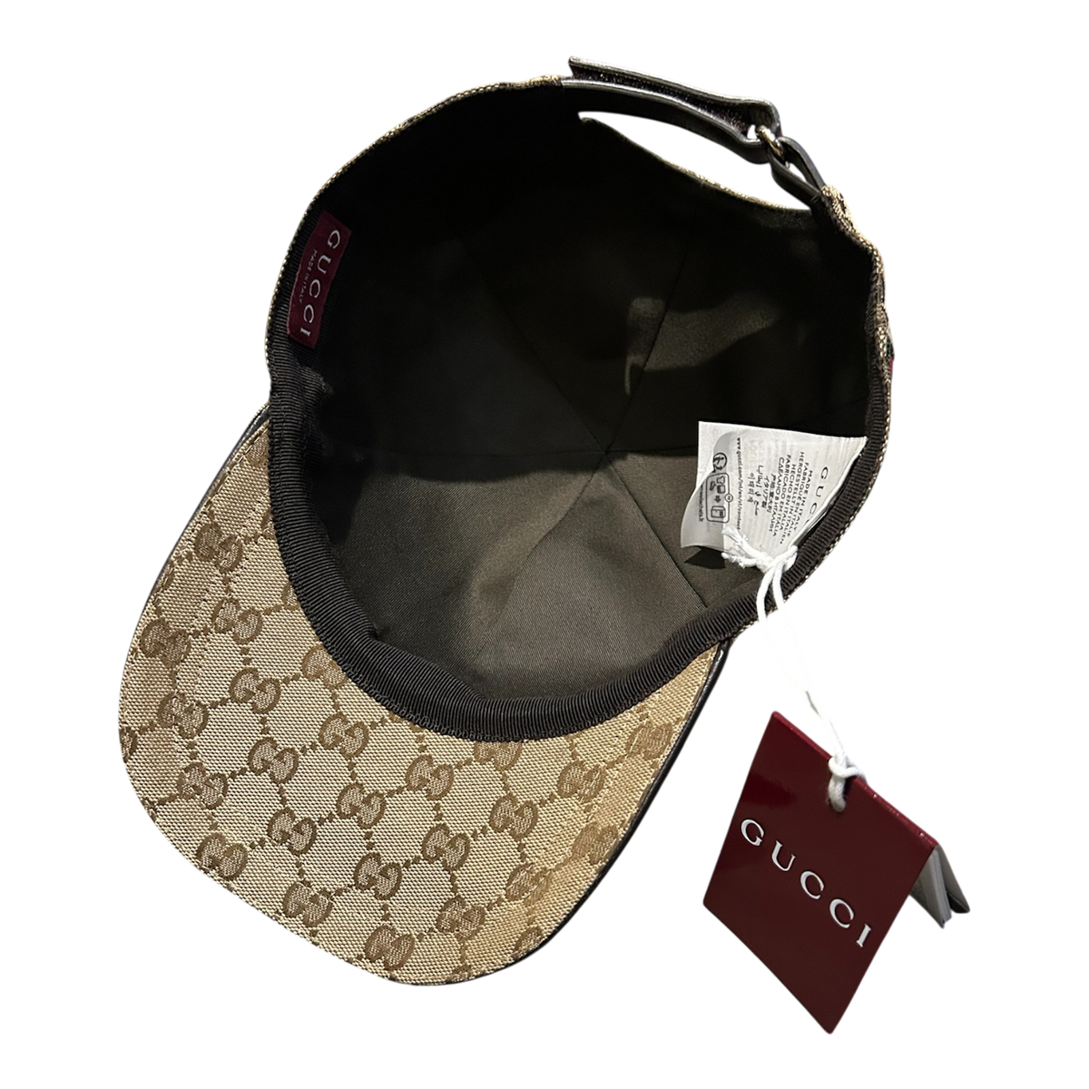 Gucci Baseball Hat With Web