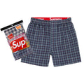 Supreme®/Hanes® Plaid Boxers (4 Pack)