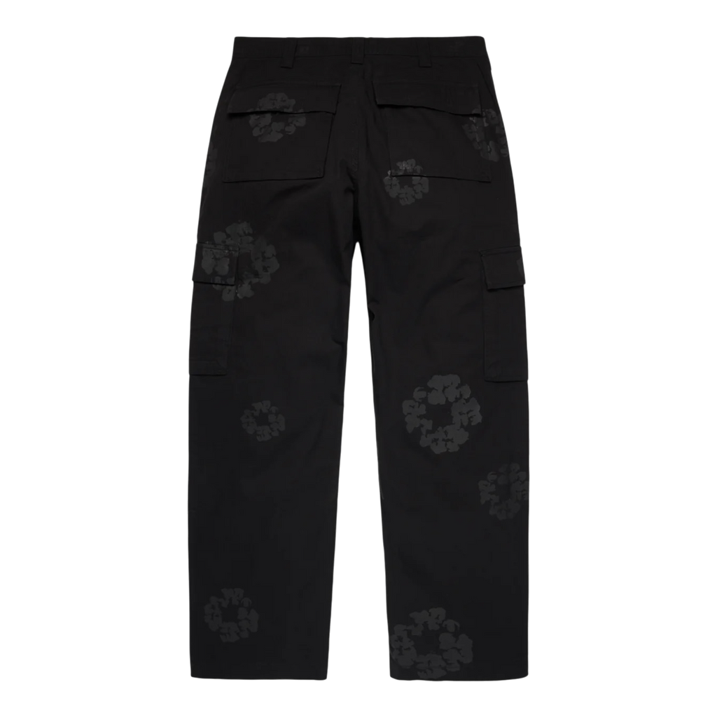 Denim Tears Mono Wreath Cargo Pant Black