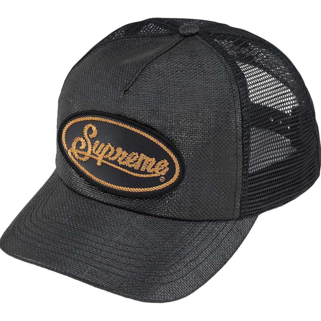 Raffia Mesh Back 5-Panel