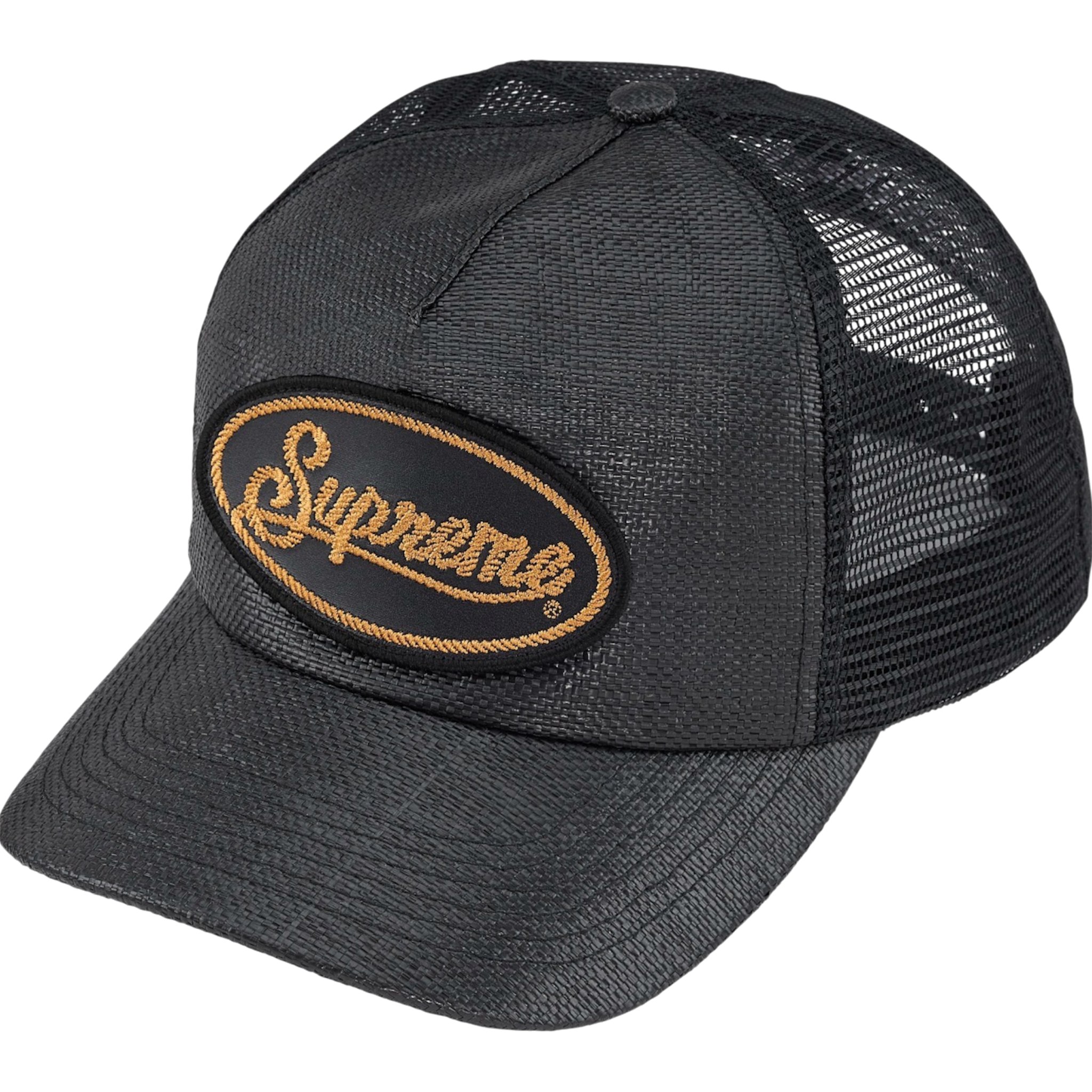 Raffia Mesh Back 5-Panel