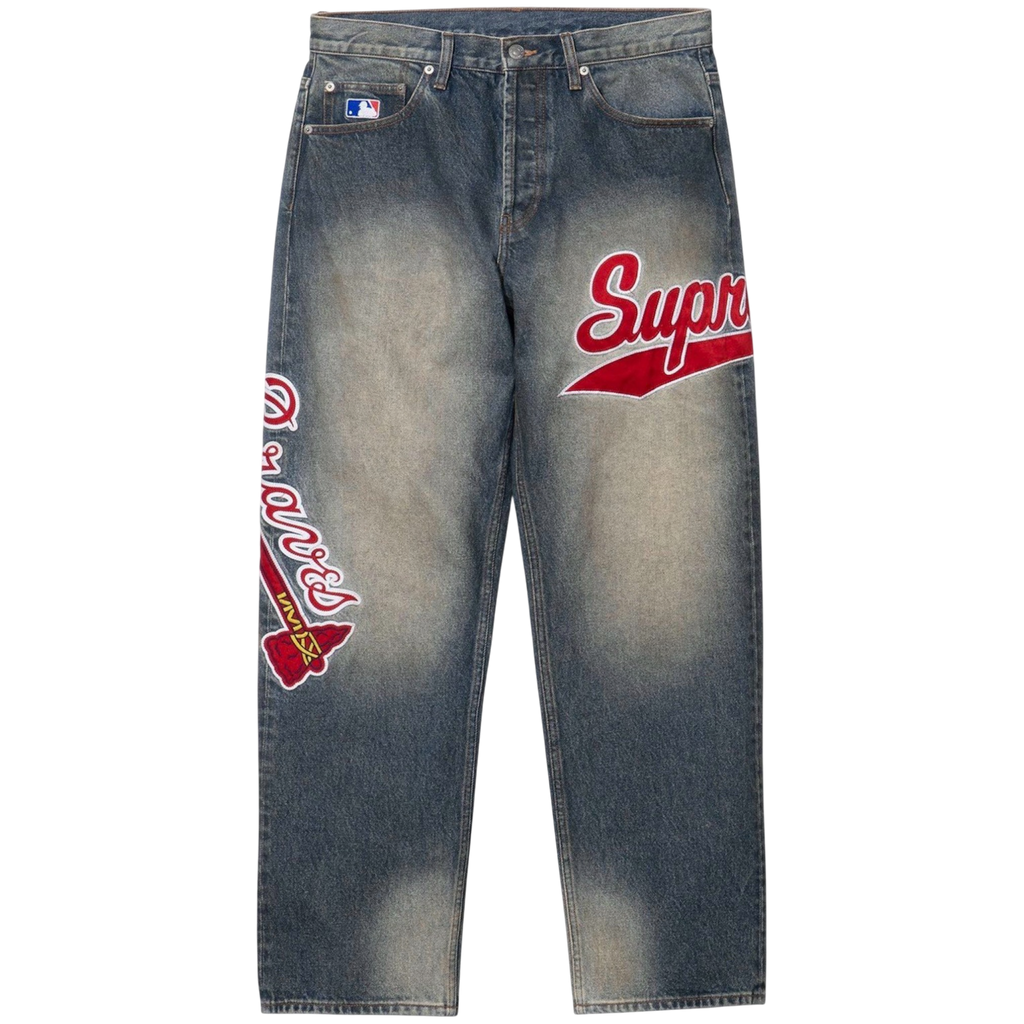 Supreme®/Mitchell & Ness® Atlanta Braves™ Loose Fit Jean