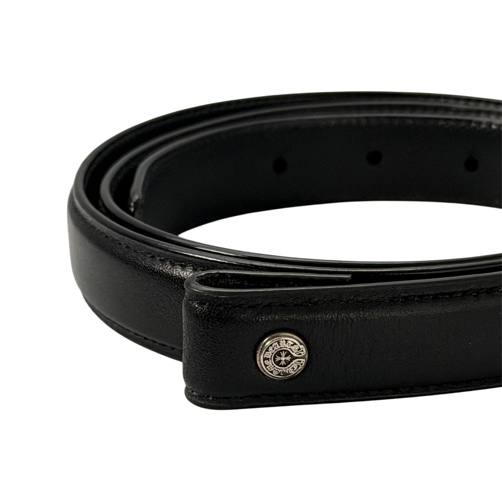 CHROME HEARTS STRAP LEATHER BELT