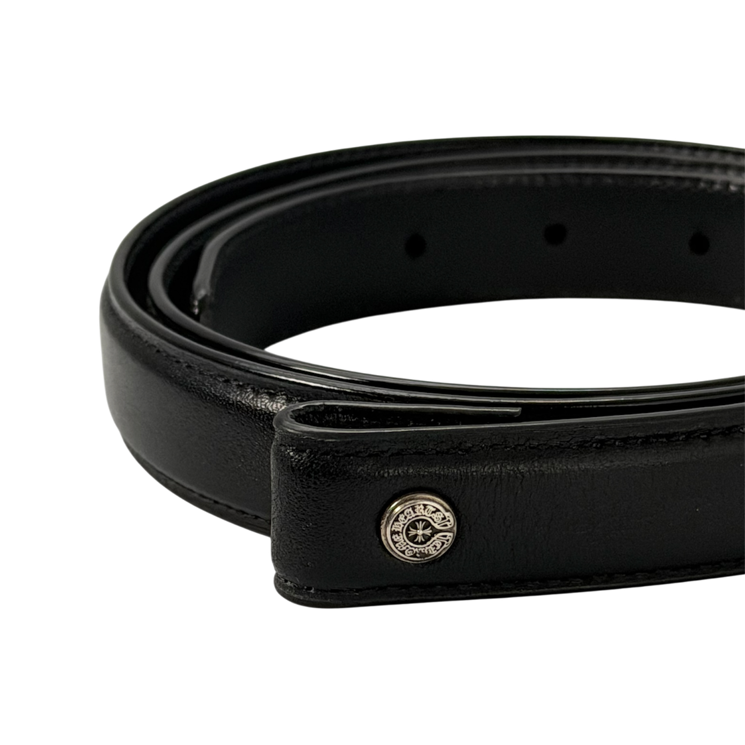 CHROME HEARTS STRAP LEATHER BELT