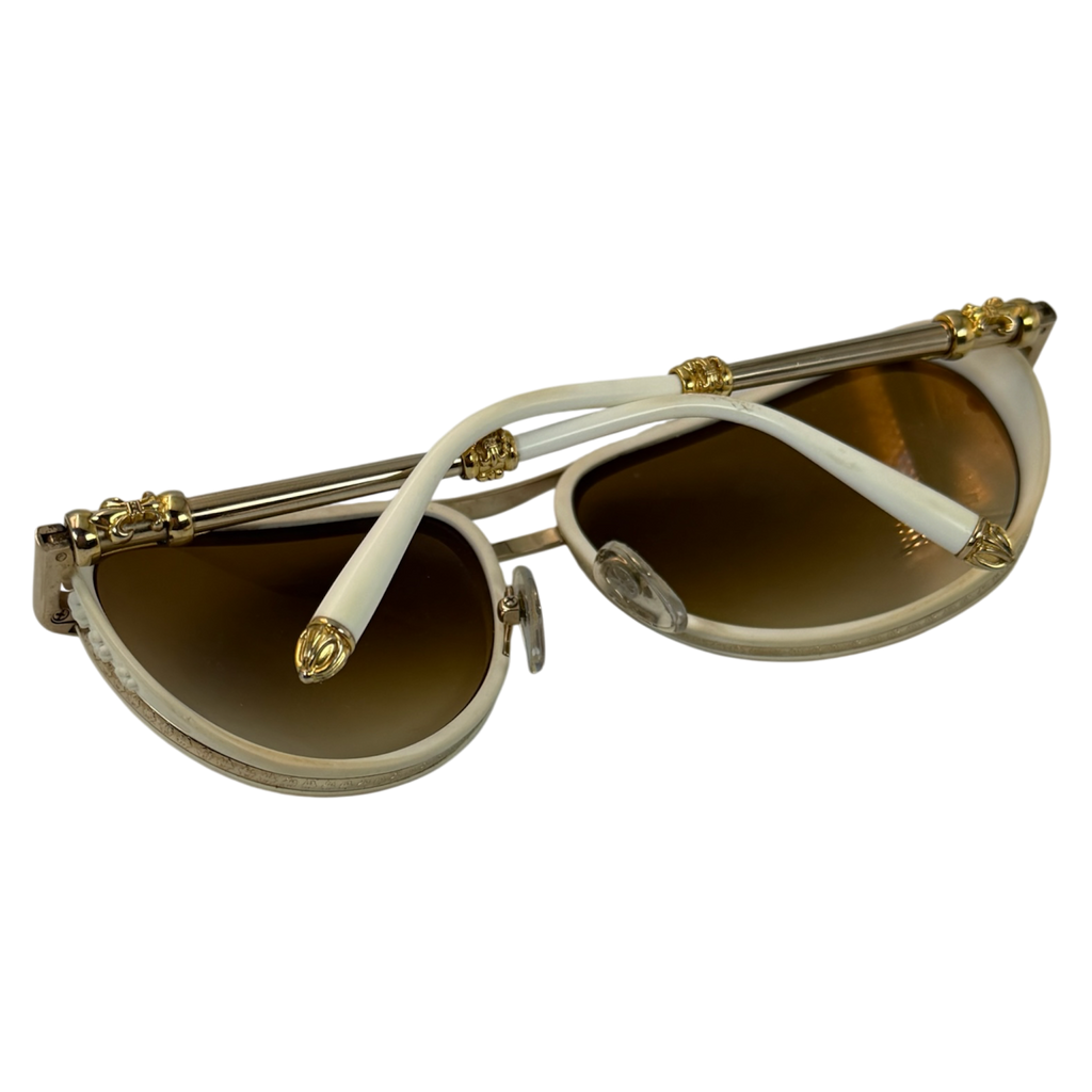 CHROME HEARTS JackWacker ll Aviator Sunglasses