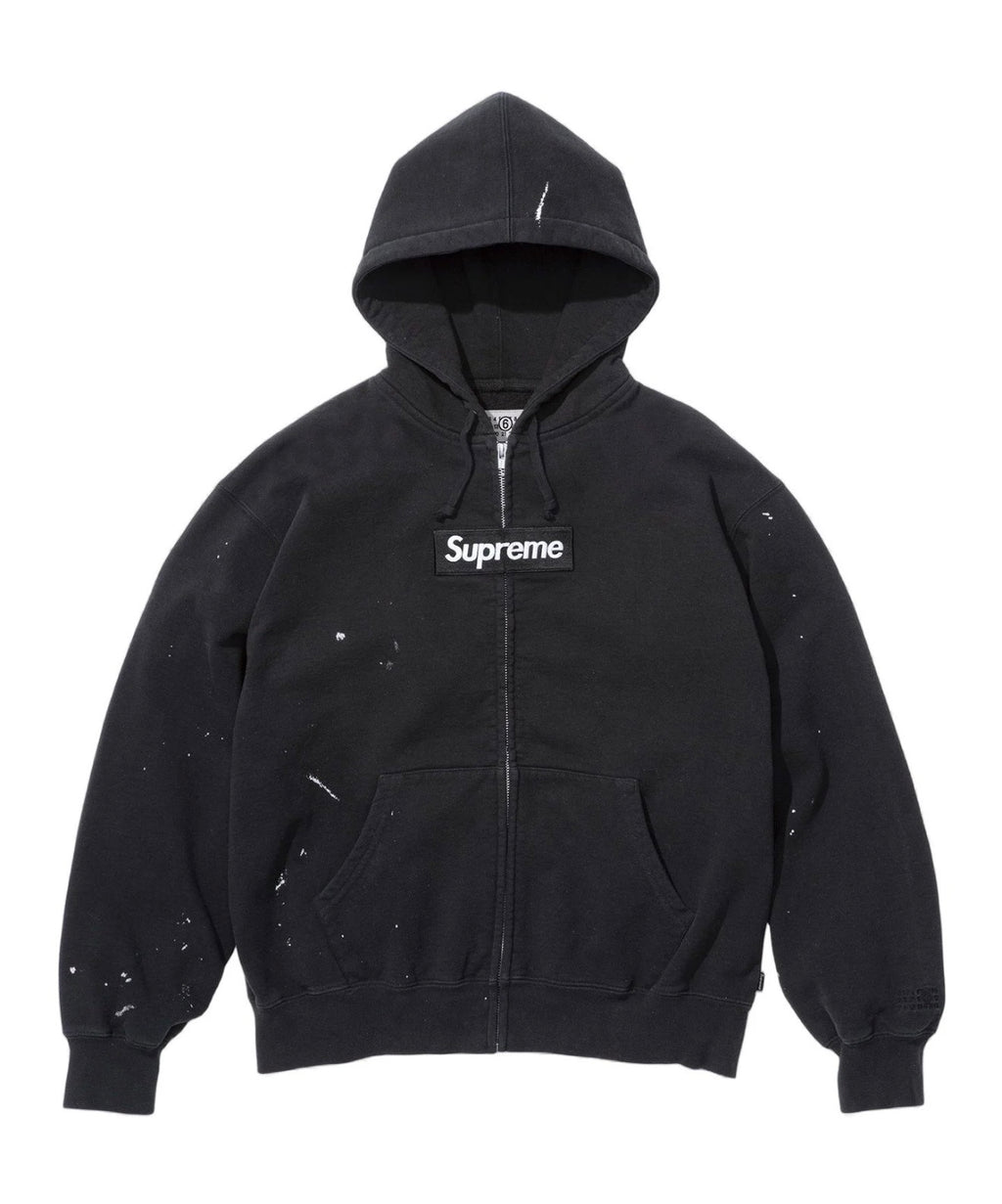 Supreme®/MM6 Maison Margiela Box Logo Zip Up Hooded Sweatshirt