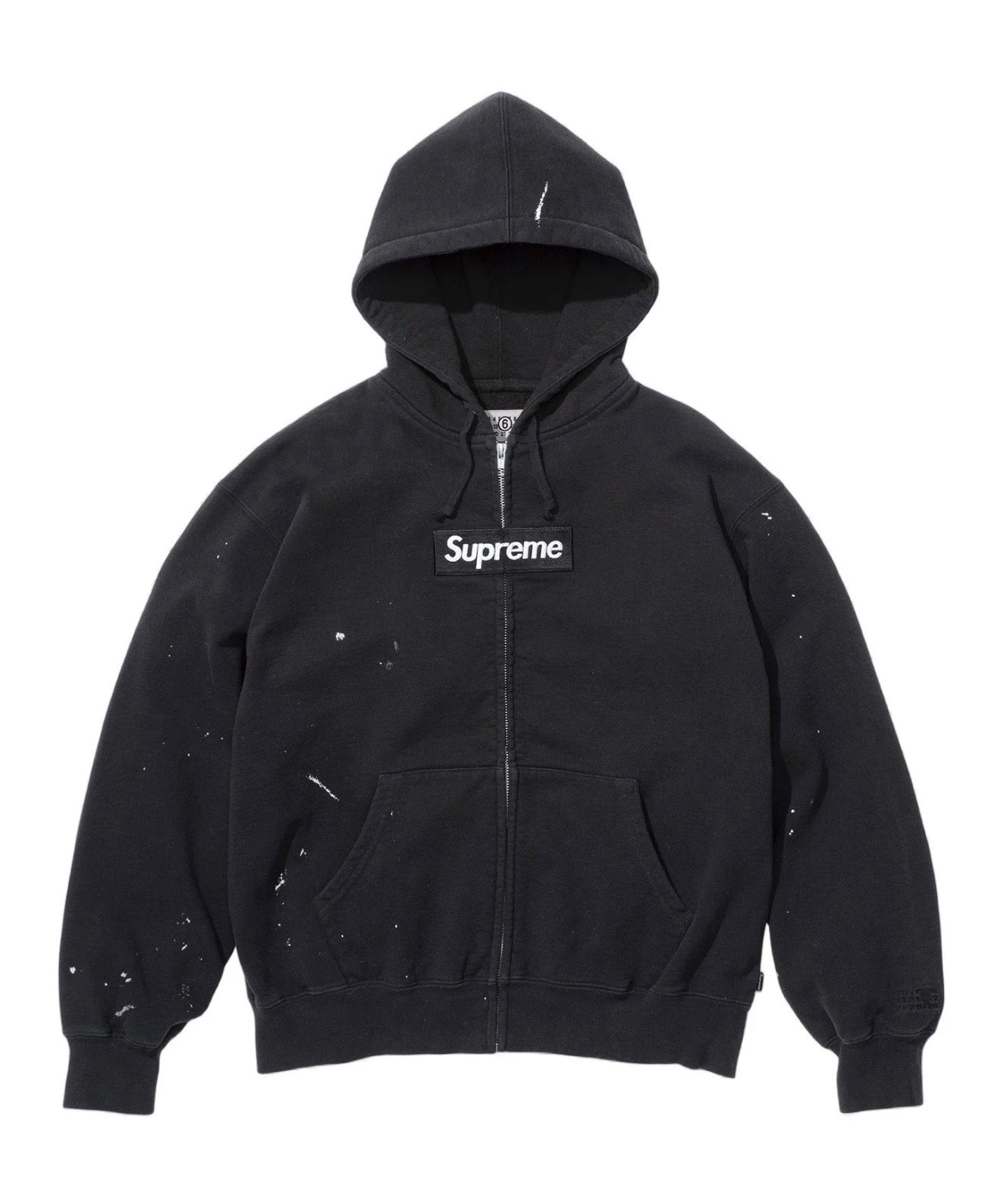 Supreme®/MM6 Maison Margiela Box Logo Zip Up Hooded Sweatshirt