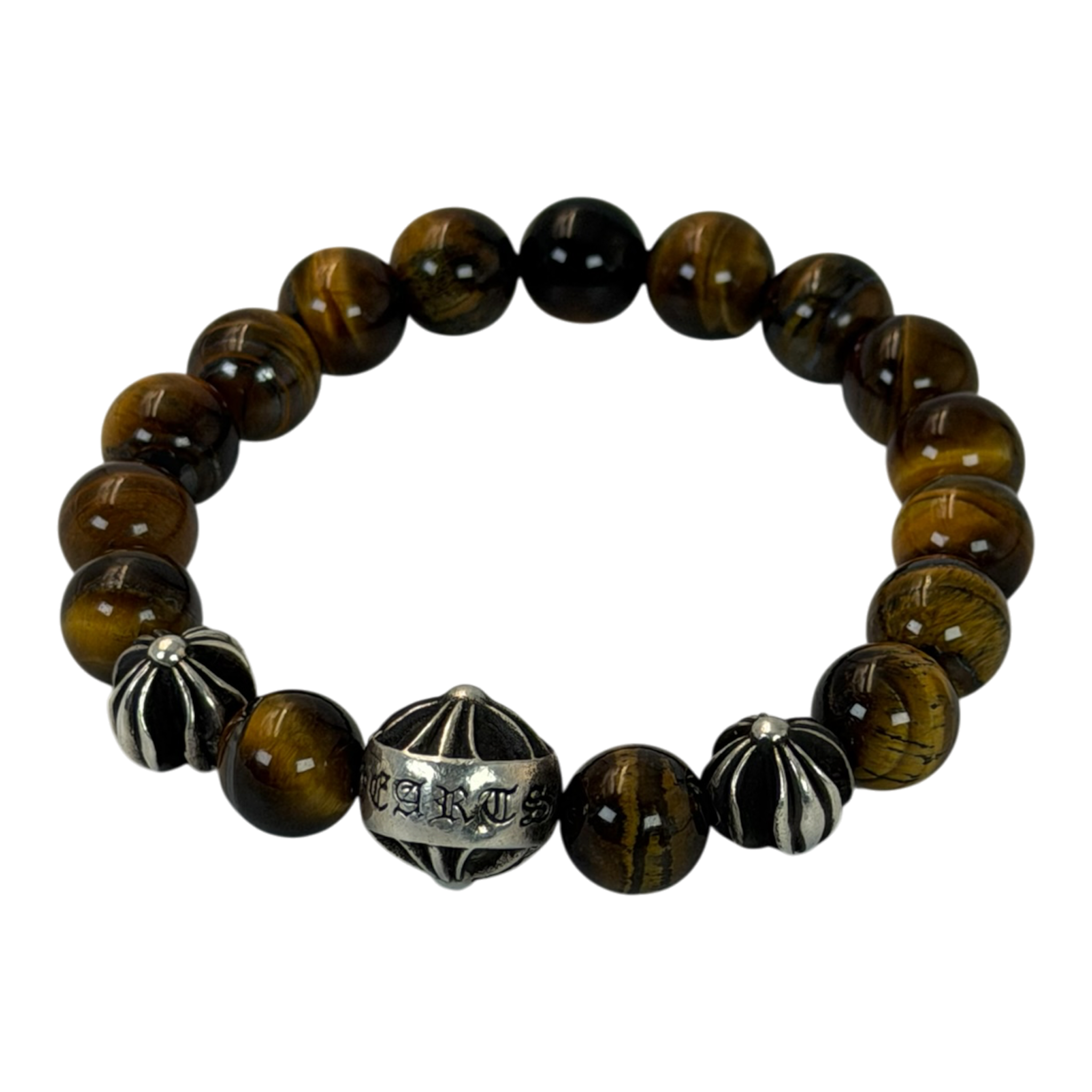 CHROME HEARTS Tyger Eye Bracelet Pearl