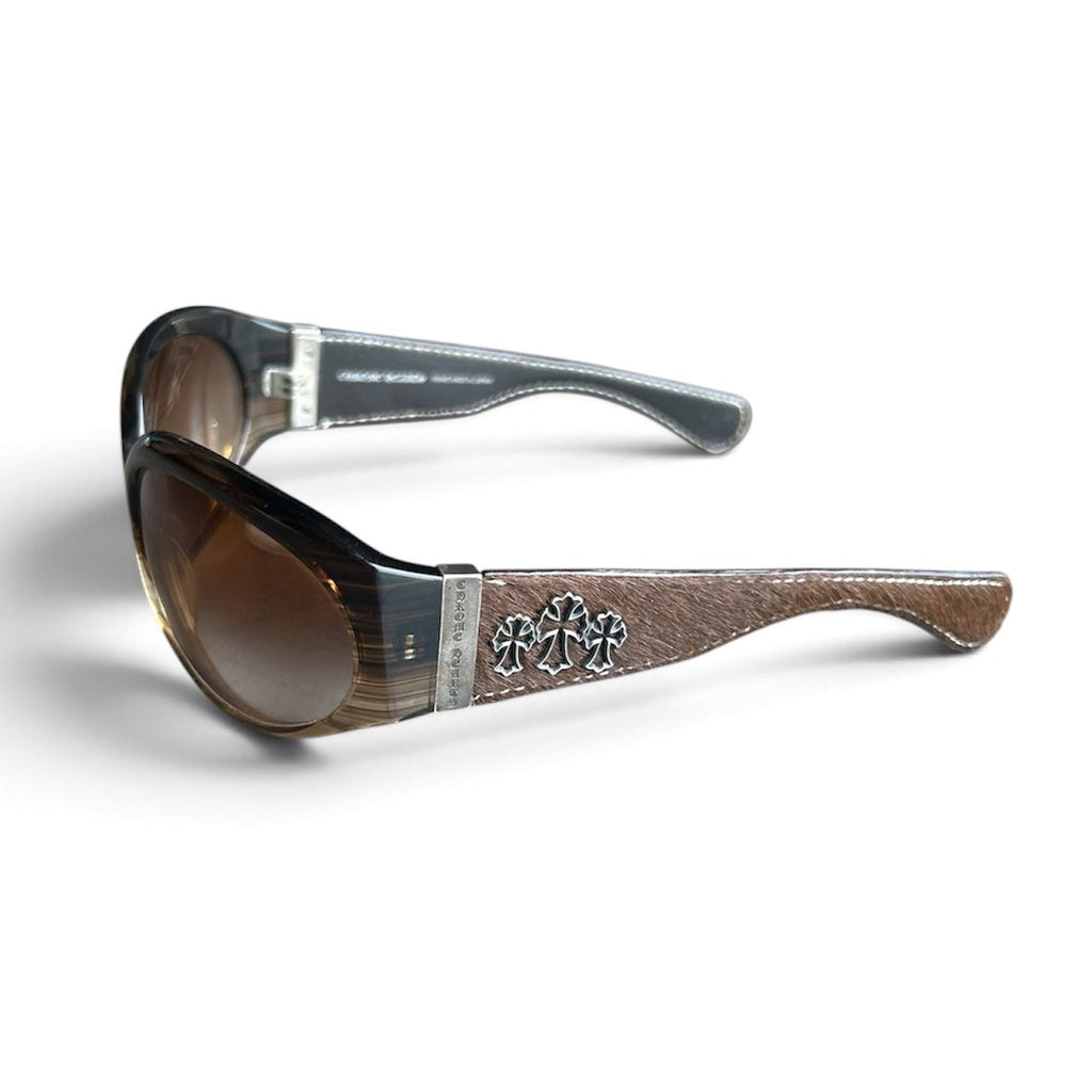 CHROME HEARTS Pony Hair Sunglasses 2000’s