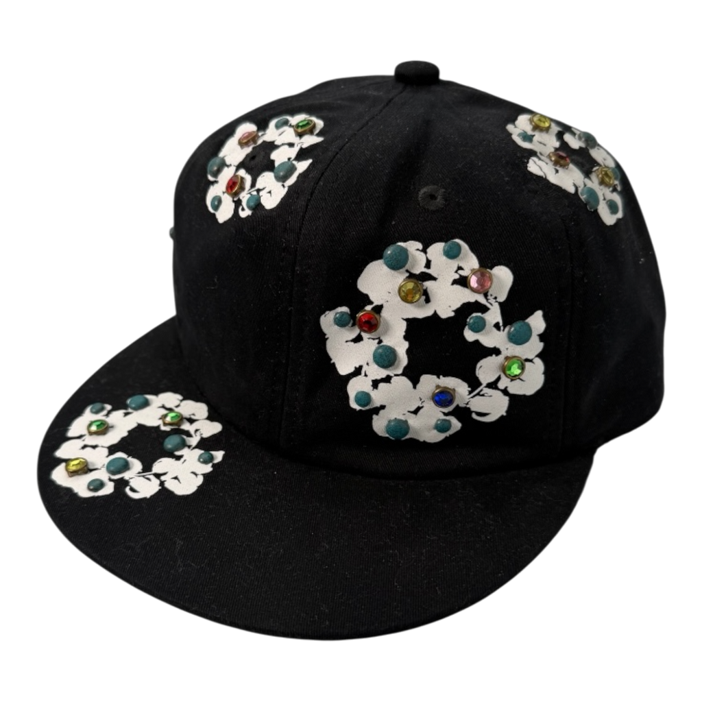 DENIM TEARS RHINESTONE CAP