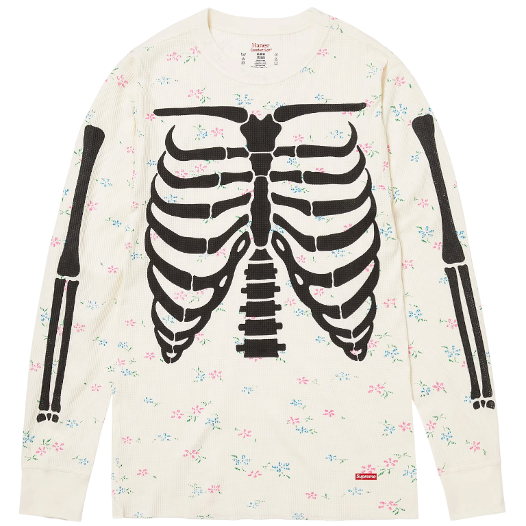 Supreme Hanes Bones THERMAL Crew