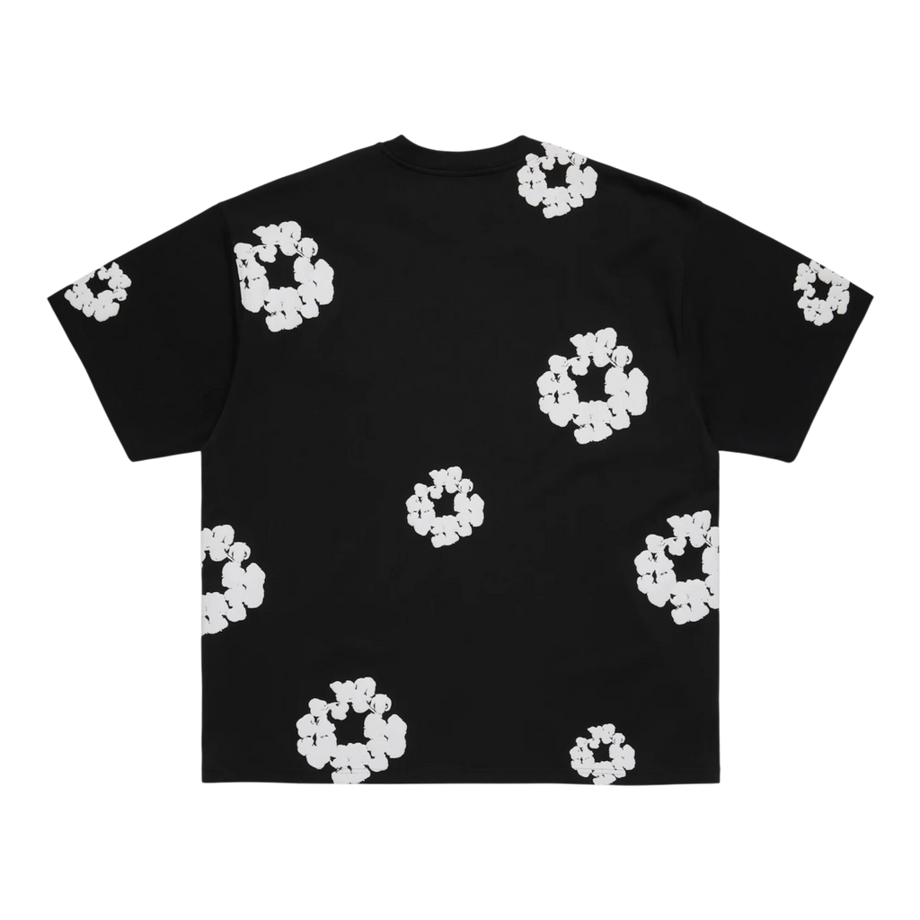 Denim Tears Cotton Wreath 2000s Tee Black