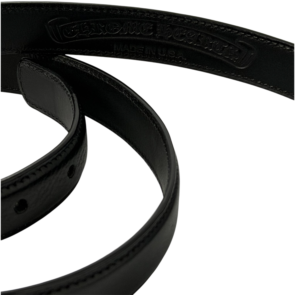 CHROME HEARTS STRAP LEATHER BELT