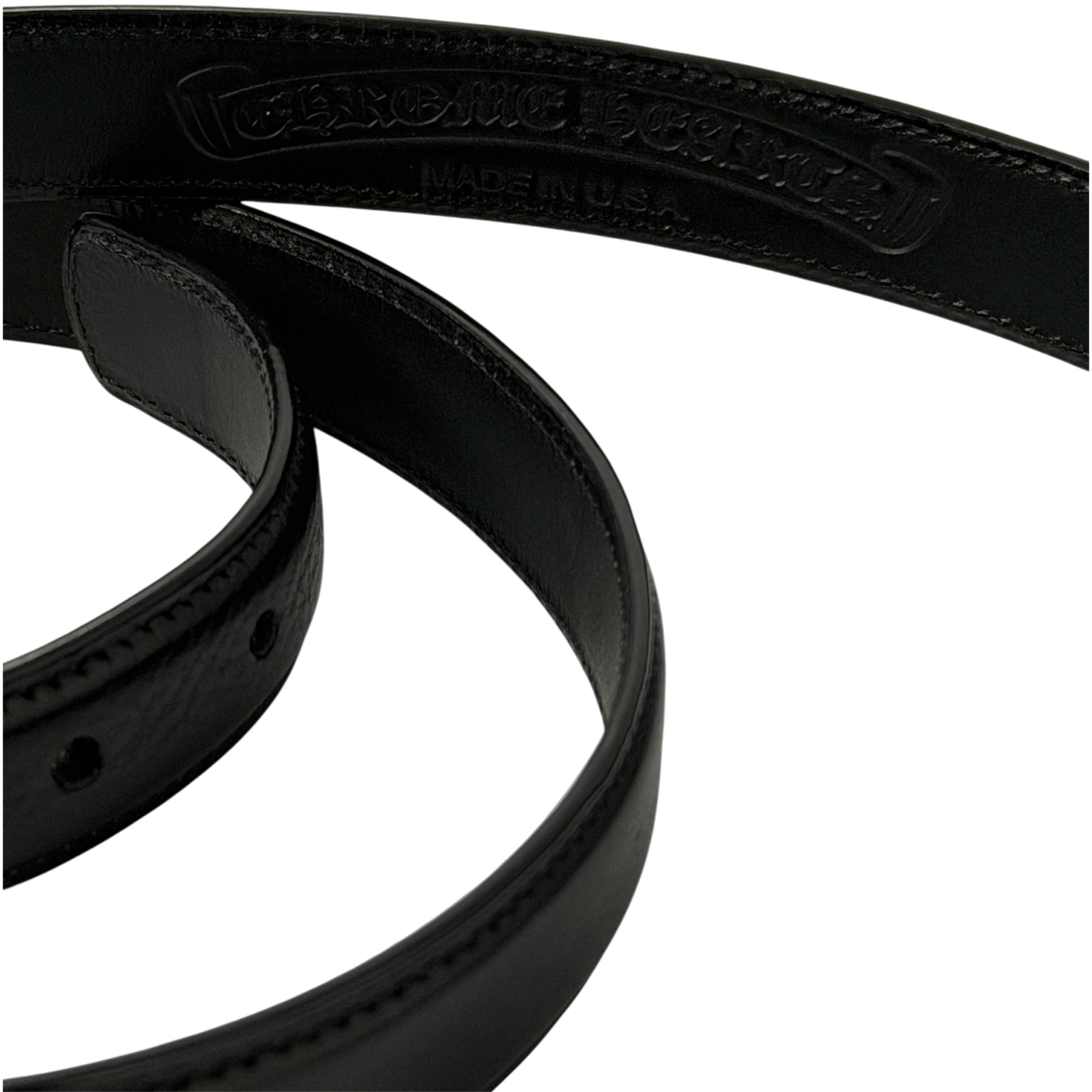 CHROME HEARTS STRAP LEATHER BELT