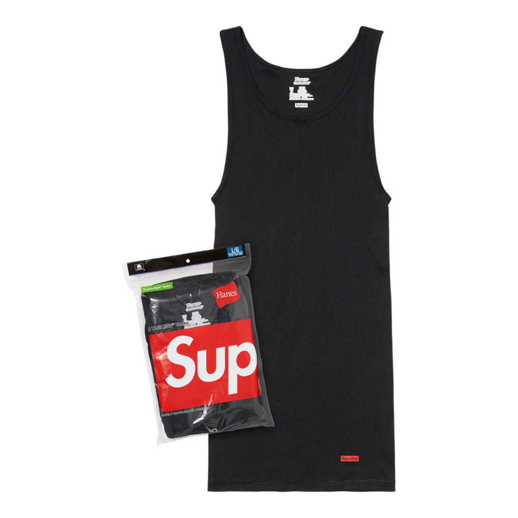 Supreme®/Hanes® Tagless Tank Tops (3 Pack)